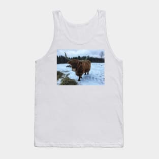 Scottish Highland Cattle Cow 2193 Tank Top